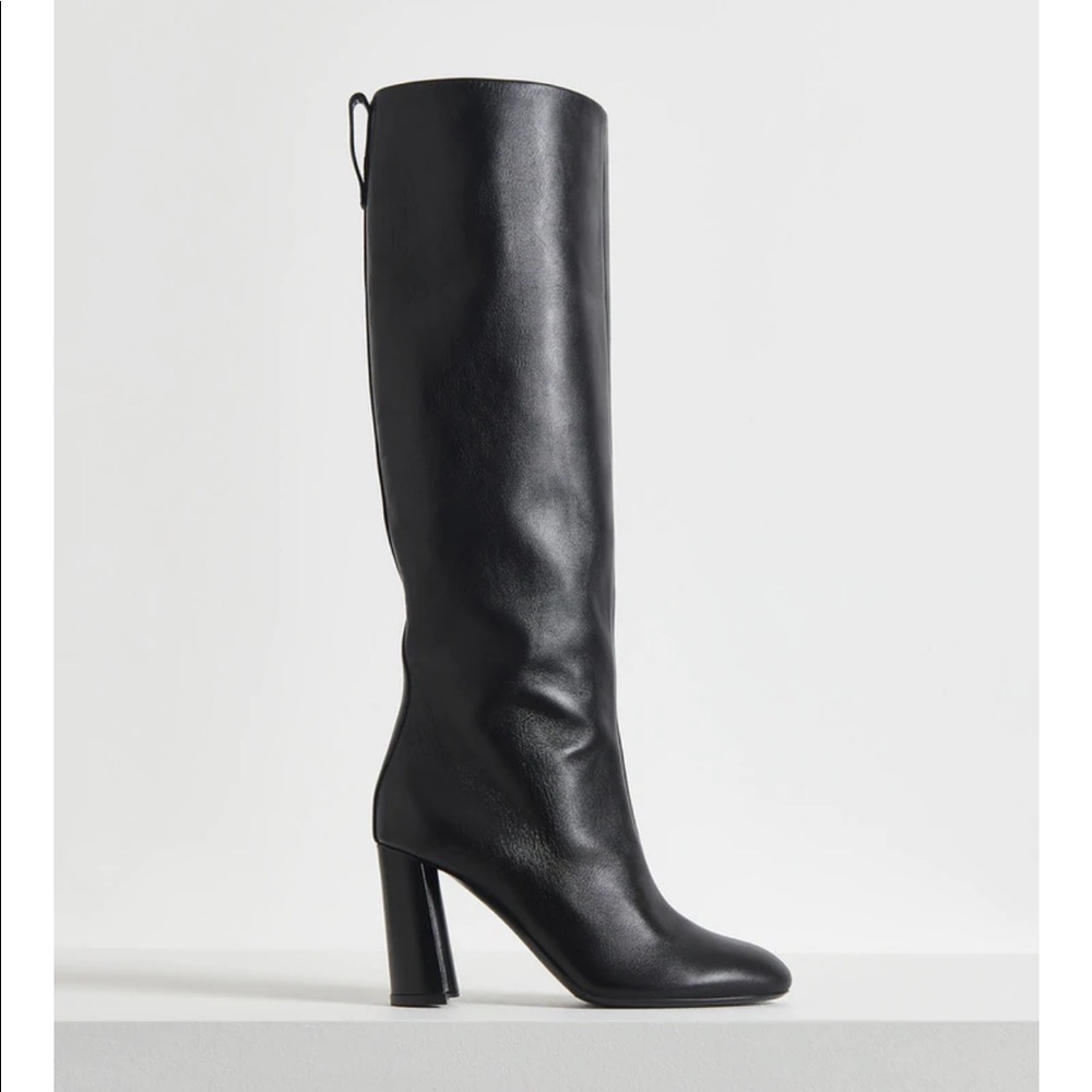 CO Collections Tall Leather Boot in Size 37